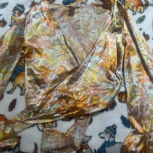 70s style blouse